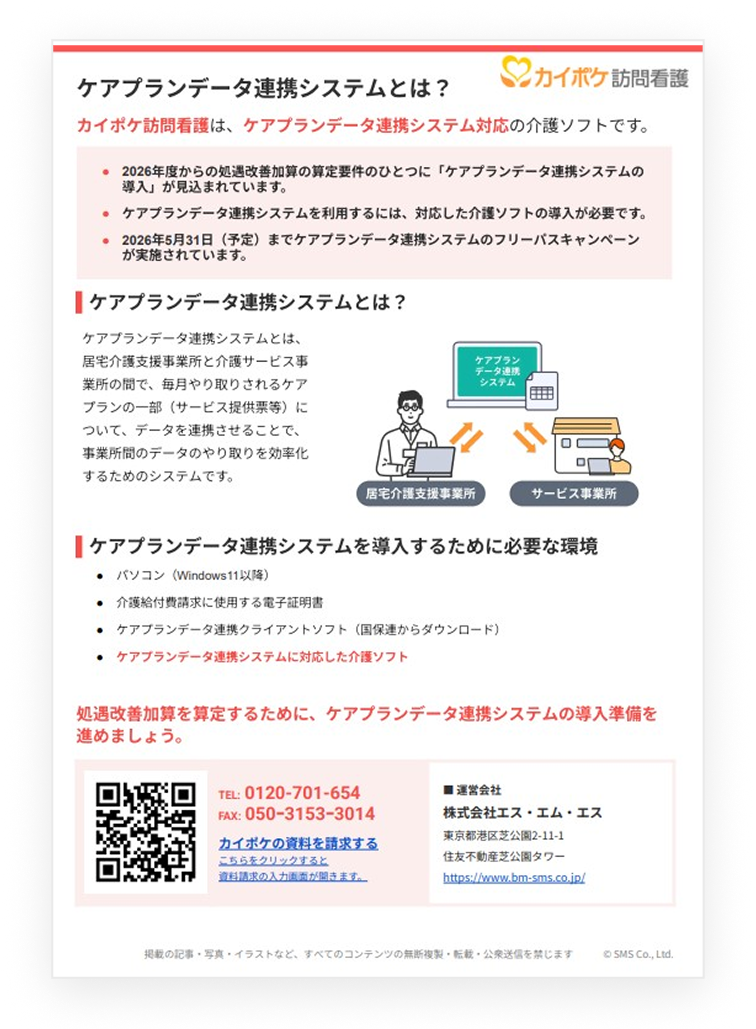 ケアプランデータ連携システムの概要の資料